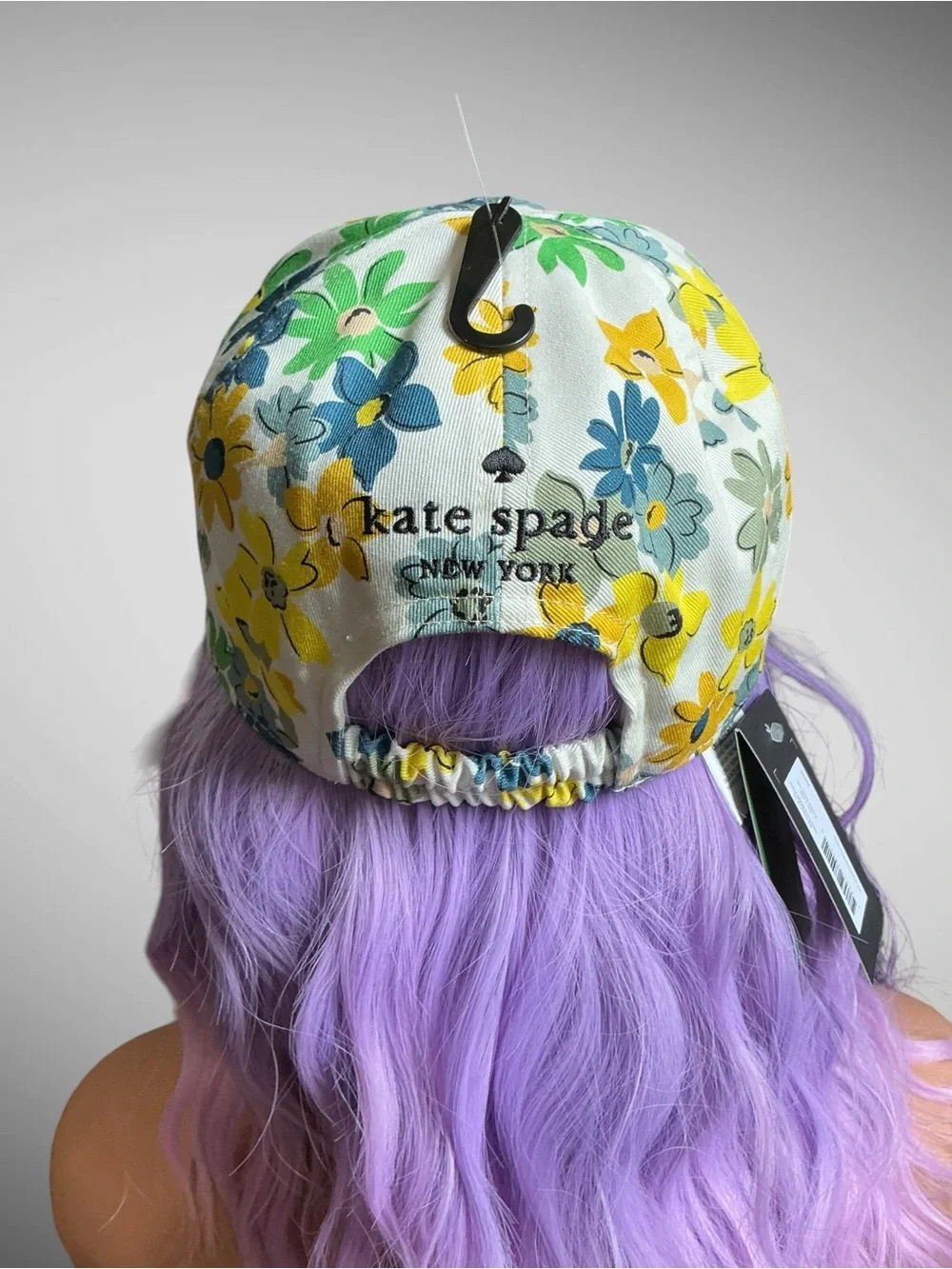 Kate Spade New York Floral Baseball Cap One Size Adjustable NWT